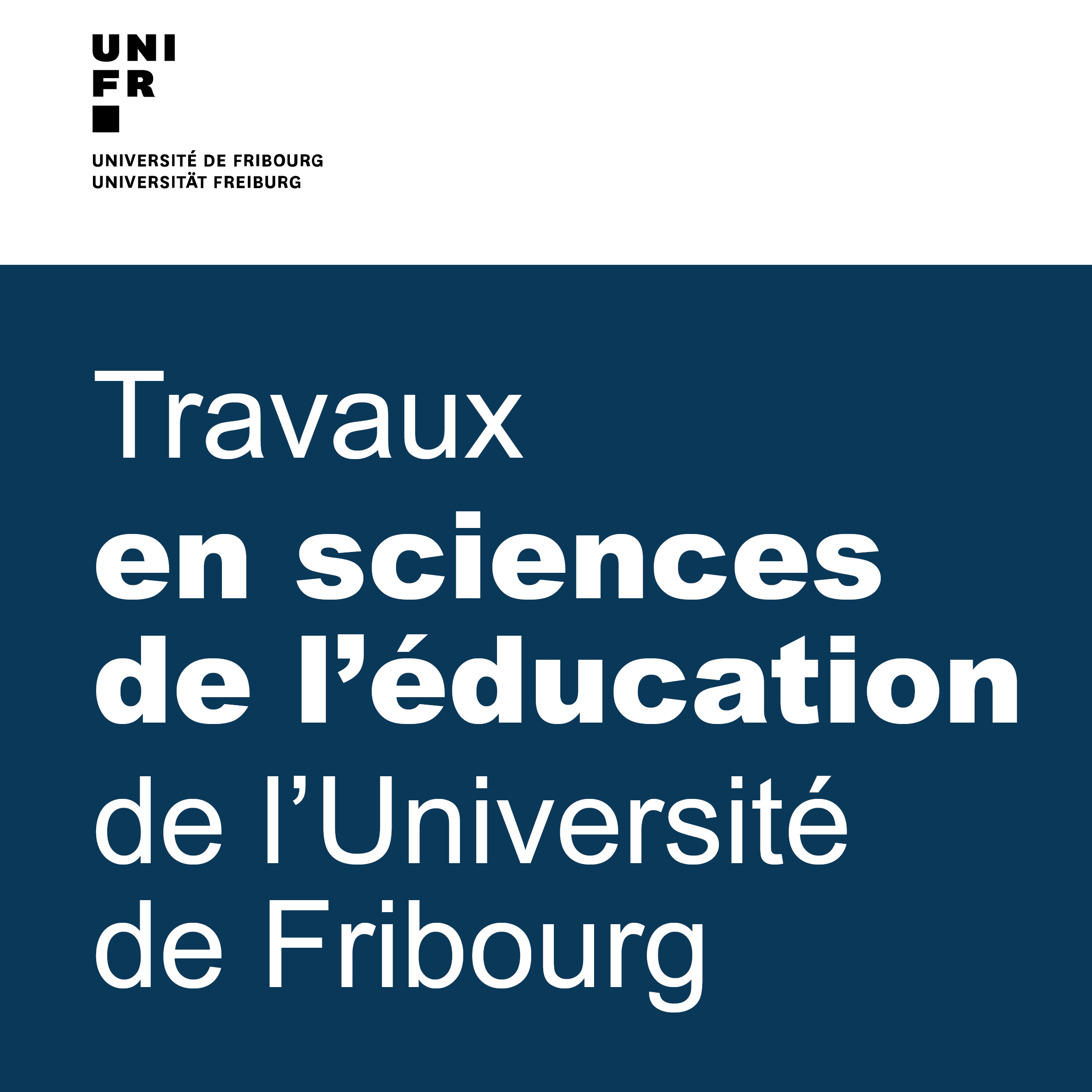 Travaux en sciences de l’éducation