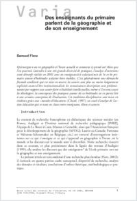 Fierz_Samuel_Varia_enseignants_primaire_parlent_geographie